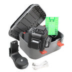 Nivel láser autonivelante verde 360° alcance 45