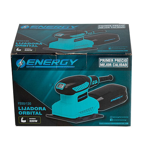 Lijadora orbital ¼ hoja 220 W 14 000 rpm