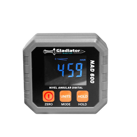 Nivelador angular digital Gladiator 4×90° recargable
