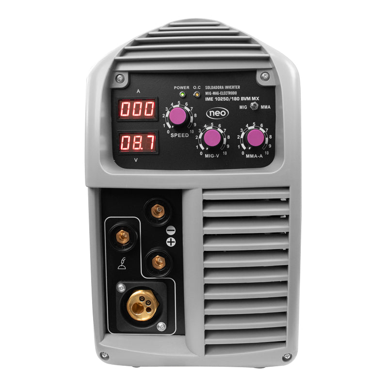 Soldadora Inversor 250 A Microalambre y Electrodo – Alta Versatilidad