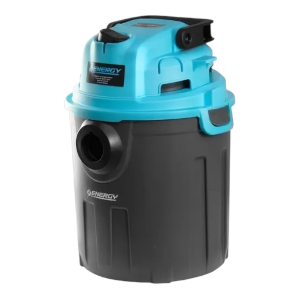 Aspiradora 10 Litros 2 En 1 Seco Y Humedo Energy Vc10/2/120 Azul Acero